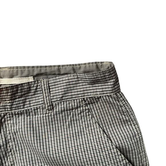 Martin Gordon 100% Cotton Green/Tan Plaid Short.  Waist 32 - Picture 3 of 5